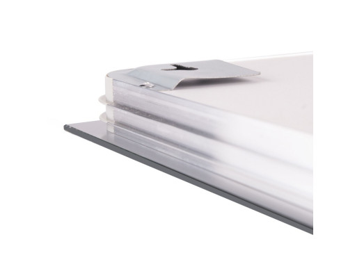Дзеркало Qtap Mideya (DC-F936) 500х800 з LED-підсвічуванням Touch, з антизапотіванням, з годинником, димером, рег. яскравості QT2078F936W