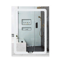 Дзеркало Qtap Mideya (DC-F937) 600х800 з LED-підсвічуванням Touch, з антизапотіванням, з годинником, димером, рег. яскравості QT2078F937W Дзеркало Qtap Mideya (DC-F937) 600х800 з LED-підсвічуванням Touch, з антизапотіванням, з годинником, димером, рег. яскравості QT2078F937W