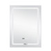 Дзеркало Qtap Mideya (DC-F937) 600х800 з LED-підсвічуванням Touch, з антизапотіванням, з годинником, димером, рег. яскравості QT2078F937W