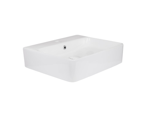 Раковина Qtap Nando 500х420х130 White з донним клапаном QT1211K404AW