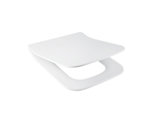 Сидіння для унітаза Qtap (Crow) з мікроліфтом Slim QT0599SC2170W