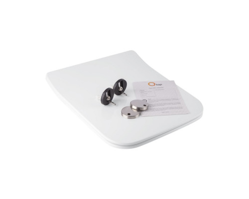 Сидіння для унітаза Qtap (Crow) з мікроліфтом Slim QT0599SC2170W