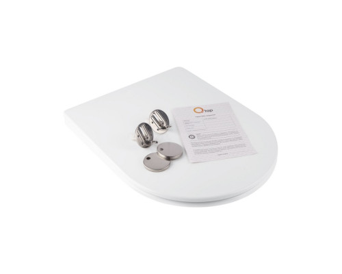Сидіння для унітаза Qtap (Swan, Jay) з мікроліфтом Slim QT1699SC5176W