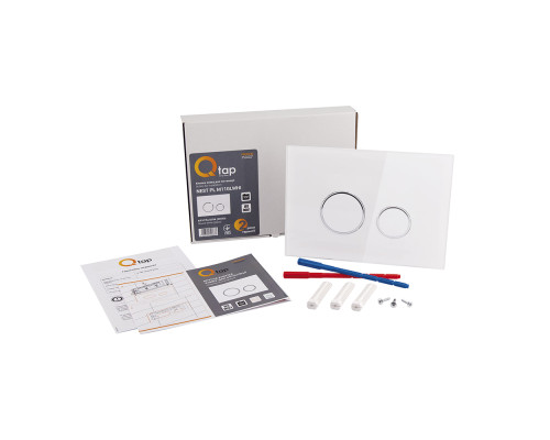 Панель змиву для унітаза Qtap Nest QT0111V1164GW