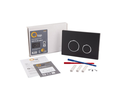 Панель змиву для унітаза Qtap Nest QT0111M11V1146MB
