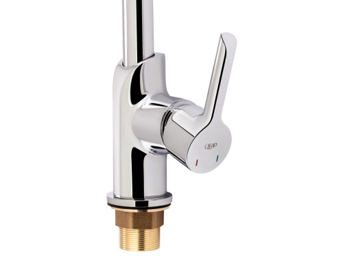 Змішувач для кухні Qtap Grand QTGRACRM007F Chrome
