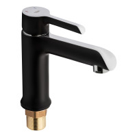 Змішувач для раковини Qtap Grand QTGRABCR001F Black Matt Змішувач для раковини Qtap Grand QTGRABCR001F Black Matt