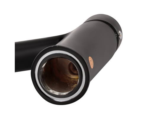 Змішувач для раковини Qtap Grand QTGRABCR001F Black Matt