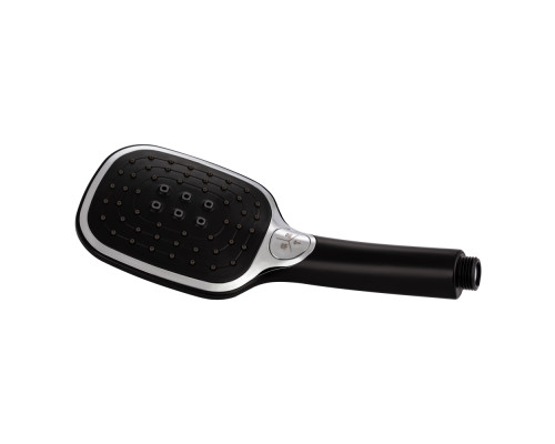 Змішувач для ванни Qtap Grand (з душовим гарнітуром) QTGRABCR006 Chrome/Black