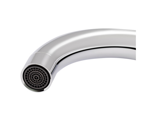 Змішувач для кухні Qtap Grand QTGRABCR007F Chrome/Black
