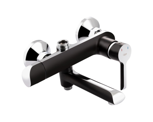 Душова система універсальна Qtap Grand на три споживача (з виливом) QTGRABCR1004 Chrome/Black