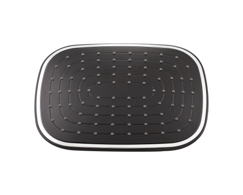 Душова система універсальна Qtap Grand на три споживача (з виливом) QTGRABCR1004 Chrome/Black