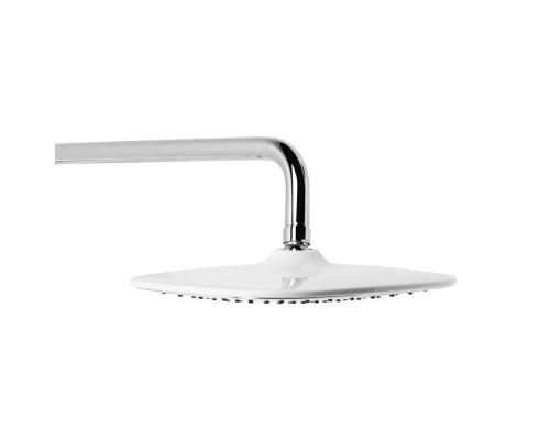 Душова система універсальна Qtap Grand на три споживача (з виливом) QTGRAWCR1004 Chrome/White