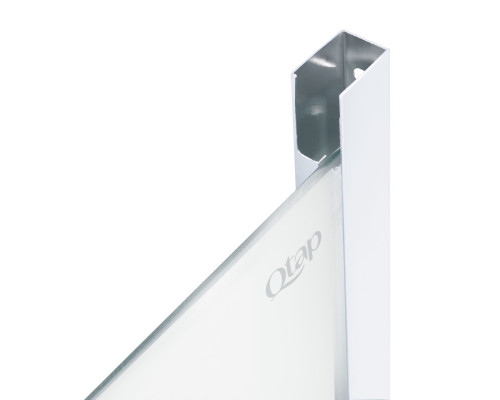 Душова кабіна Qtap Presto WHI1099AP5 90х90 см, скло Pear 5 мм без піддона
