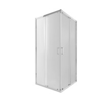 Душова кабіна Qtap Taurus CRM1099SC6 90х90 см, скло Clear 6 мм покриття CalcLess, без піддона