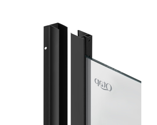 Душова кабіна Qtap Taurus BLA1099SC6 90х90 см, скло Clear 6 мм, покриття CalcLess, без піддона