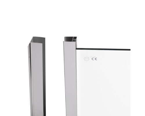 Душова кабіна Qtap Taurus CRM1011AC6 100х100 см, скло Clear 6 мм покриття CalcLess, без піддона