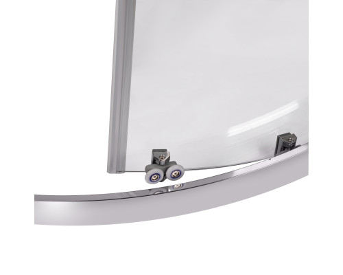 Душова кабіна Qtap Taurus CRM1011AC6 100х100 см, скло Clear 6 мм покриття CalcLess, без піддона