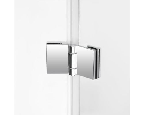 Душова кабіна Qtap CAPRICORN CRM1011SC6 100х100 см, скло Clear 6 мм, CalcLess, без піддона