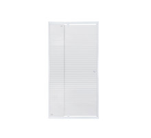 Душові двері в нішу Qtap Pisces WHI208-9.CP5 79-92х185 см, скло Pattern 5 мм
