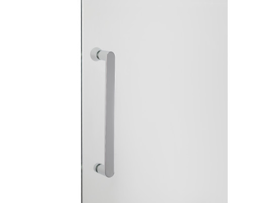 Душова перегородка Qtap Walk-In Glide CRM2012.C8 120х190 см, скло Clear 8 мм, покриття CalcLess