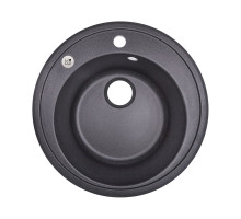 Кухонна мийка Lidz D510/200 BLA-03 (LIDZBLA03D510200)