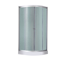 Душовий бокс Lidz Tani SB90x90.SAT.LOW.FR, скло Frost 4 мм