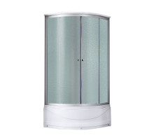 Гідромасажний бокс Lidz Tani SBM90x90.SAT.HIGH.FR, скло Frost 4 мм