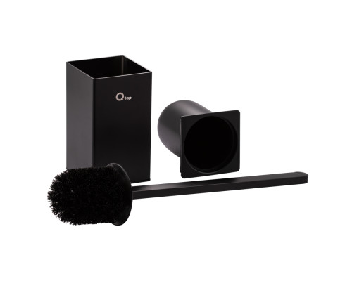 Йоржик підлоговий Qtap Liberty QTLIBBLM11572 Black