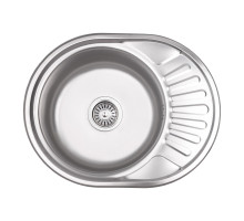 Кухонна мийка Lidz 5745 0,6 мм Micro Decor (LIDZ5745MDEC06)