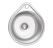 Кухонна мийка Lidz 4539 0,8 мм Micro Decor (LIDZ4539MDEC)