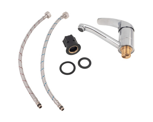 Змішувач для кухні Lidz Mars 003M (k40) LDMAR003MCRM34878 Chrome