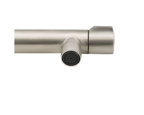 Монокран для кухні Lidz Mono 269F з нерухомим виливом LDMON269FNKS34928 Nickel