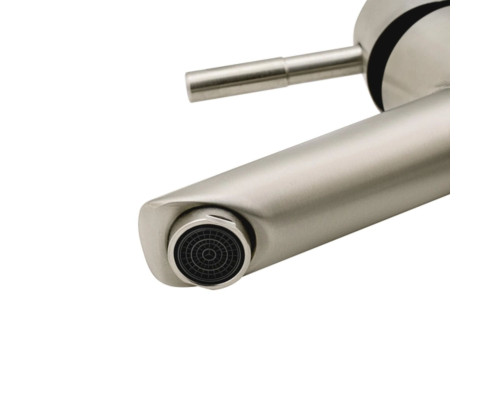 Змішувач для раковини Lidz Aria 001F (k35) LDARI001FNKS34937 Nickel