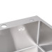 Мийка для кухні інтегрована Lidz Handmade H5045 (LDH5045BRU35383) Brushed Steel 3,0/1,0  мм
