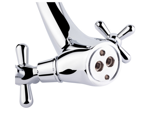 Змішувач для раковини Lidz Dominox 161 двохвентильний LDDOM161CRM35532 Chrome