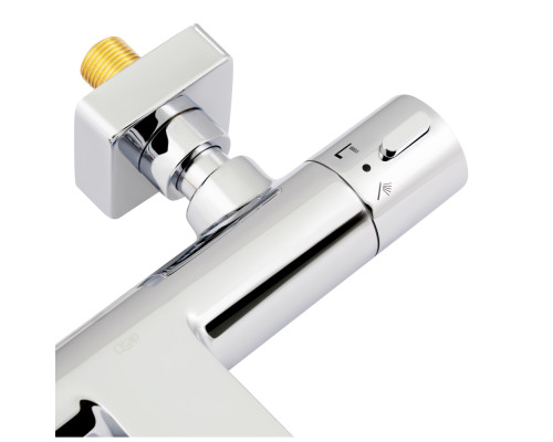 Змішувач для ванни Qtap Votice термостатичний QVTC30T105GC Chrome