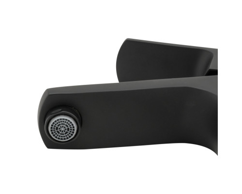 Змішувач для раковини Qtap Lipno QTLIPNO1023101CB Black Matt