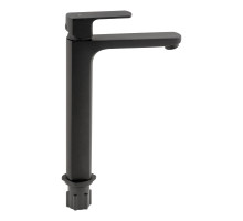 Змішувач для раковини Qtap Lipno високий QTLIPNO1023H101CB Black Matt