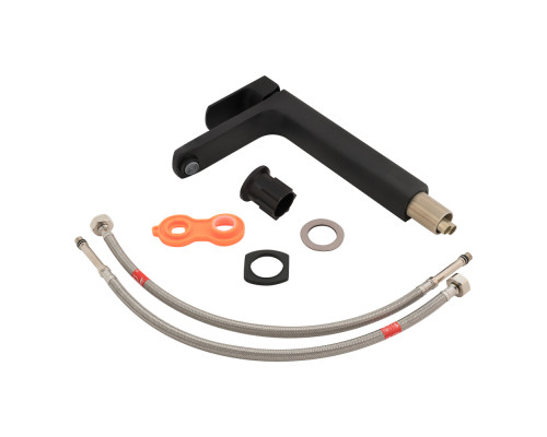 Змішувач для раковини Qtap Lipno високий QTLIPNO1023H101CB Black Matt