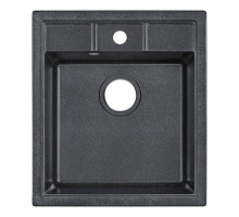 Кухонна мийка Lidz 460х515/200 BLA-03 (LIDZBLA03460515200)