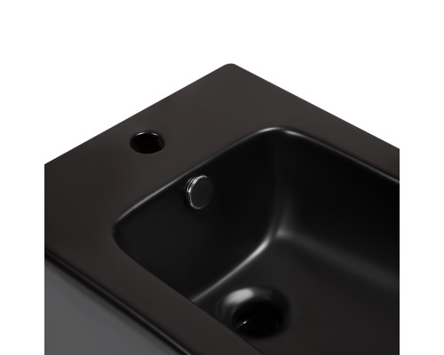 Біде підлогове Qtap Scorpio 530x360x395 Matt black QT14441003CMB