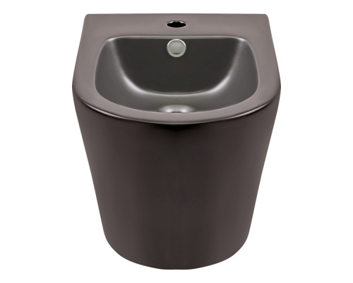 Біде підвісне Qtap Scorpio 515x360x345 Matt black QT1455053FMB