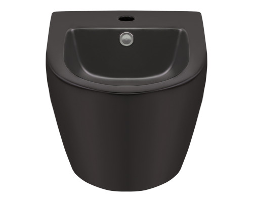 Біде підвісне Qtap Robin 495х370х325 Matt black QT1355046FMB