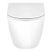 Унітаз підвісний Qtap Scorpio безобідковий з сидінням Soft-close QT1433053ERW