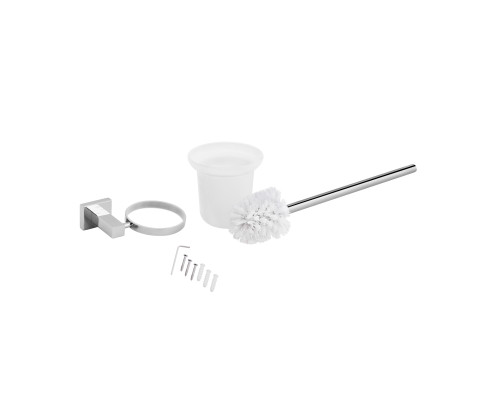 Йоржик підвісний Qtap Crow QTST3101103C Chrome (Štětka)