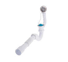 Сифон для ванни Lidz (WHI) 60 03 V001 00 прямоточний (вихід 50 мм)