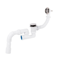Сифон для ванни Lidz (WHI) 60 03 V002 02 з ревізією (вихід 50 мм) Сифон для ванни Lidz (WHI) 60 03 V002 02 з ревізією (вихід 50 мм)