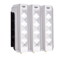 Диспенсер для мила Qtap Pohodli потрійний QTDM350CP3 Chrome (Dávkovač)