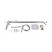 Змішувач для ванни Qtap Podlaha підлоговий (з душовим гарнітуром) QT19103VDC Chrome